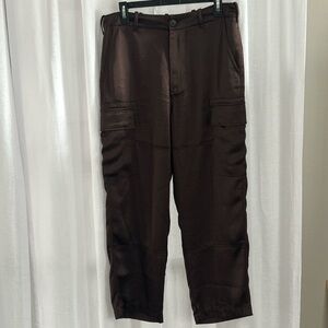 Ralph Lauren Chocolate Wide Leg Pants